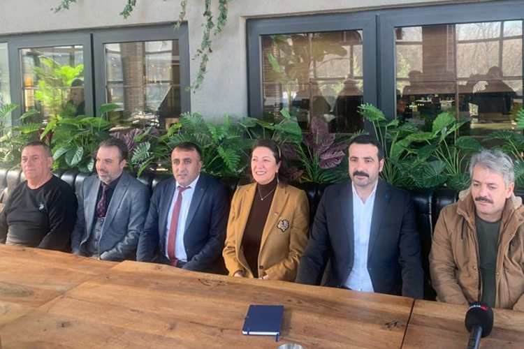 Altılı masanın Çerkezköy ilçe başkanları buluştu