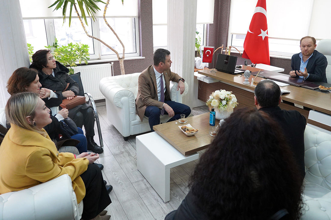 Başkan Ahmet Sarıkurt Ziyaretlerini Sürdürüyor