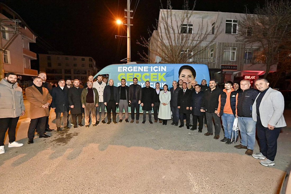 Cumhur İttifakı Ergene Belediye Başkan Adayı Müge Yıldız Topak’tan Gövde Gösterisi